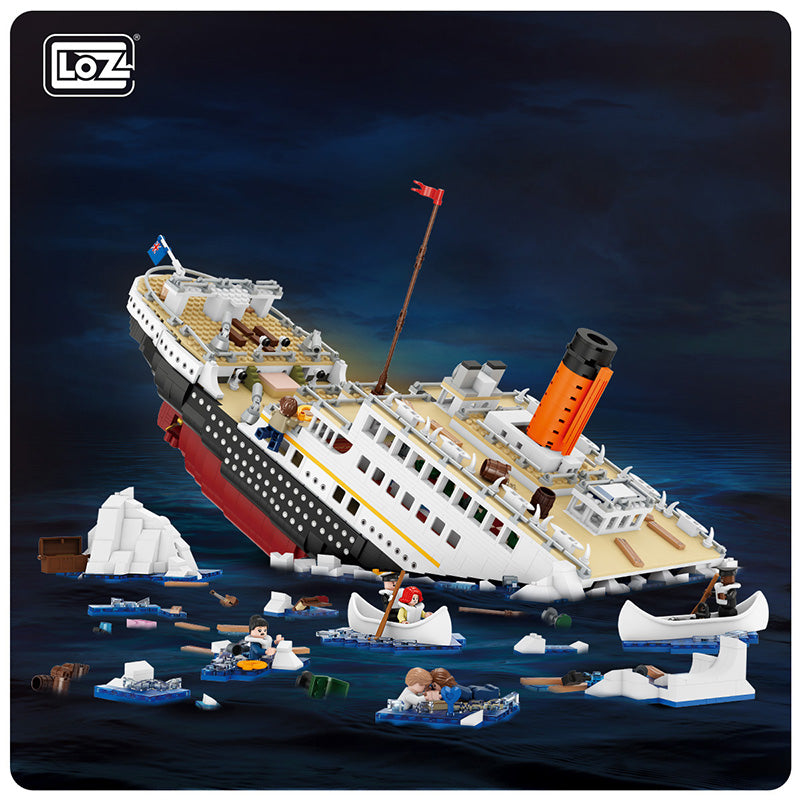 LOZ 1060 Sinking Titanic Mini Block Movie Scene Set for Ages 14+ – Unicorn  Enterprises