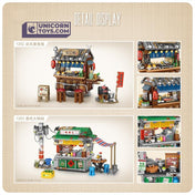Noodle Food Stall | LOZ 1253 Building Bricks Mini Street Food Set for Ages 10+