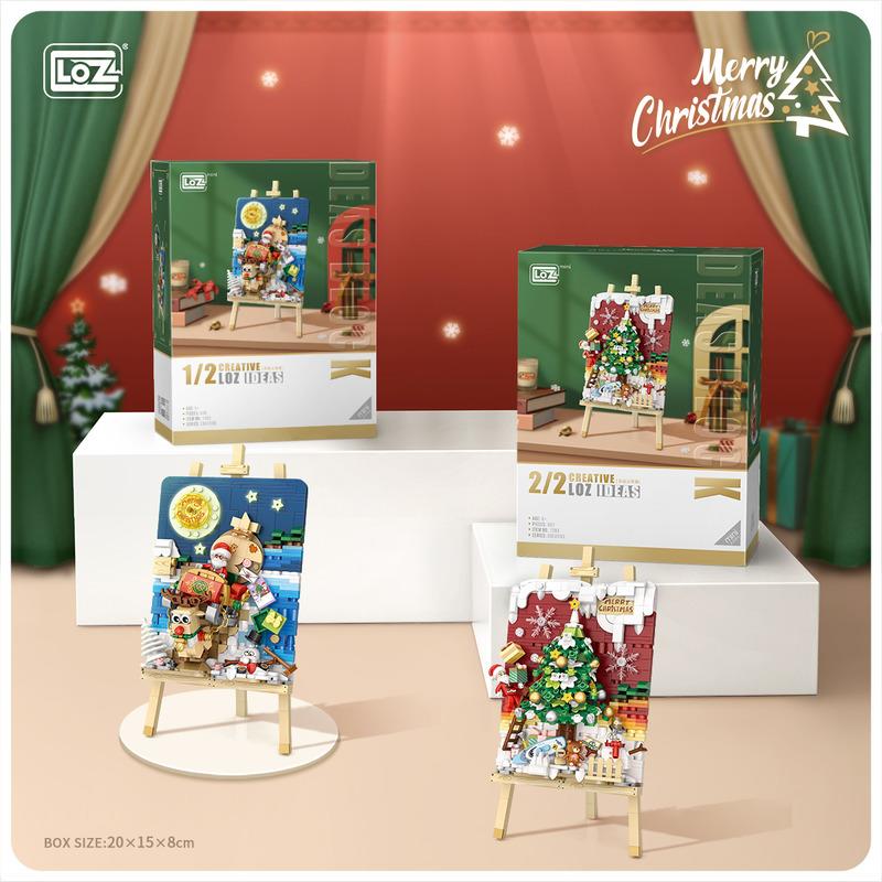 Christmas Tree | LOZ 1283 Mini Block Painting Set for Ages 10+