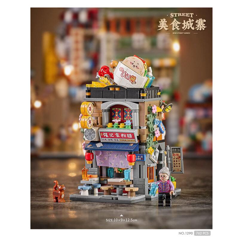 Building Blocks Loz Blocks Mini Street Granny Snack Bar LOZ 1290