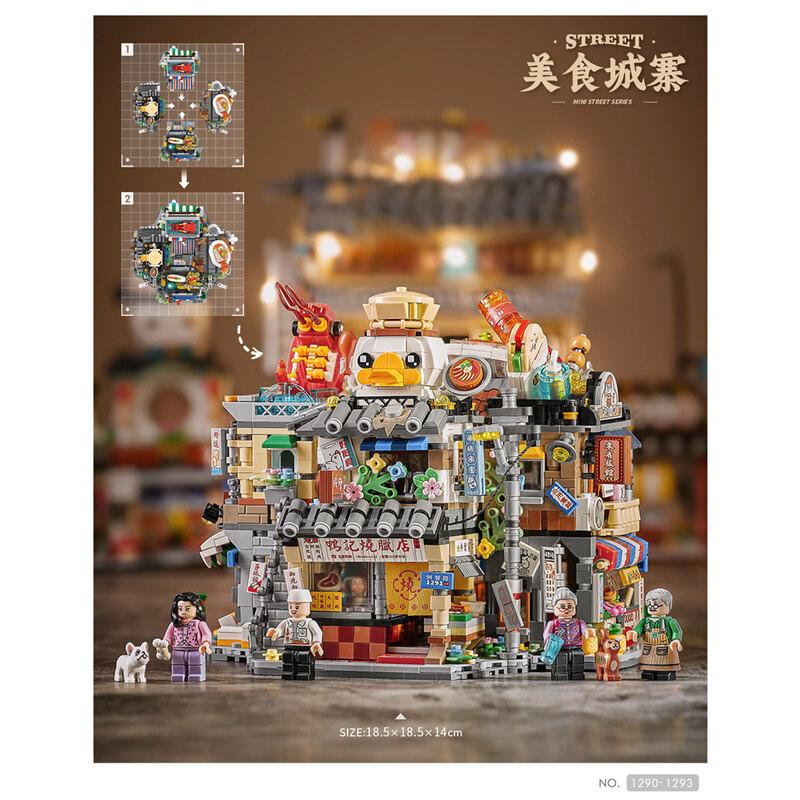 LOZ 1290 Granny Snack Bar Mini Street Food Set for Age 10+