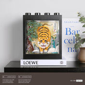 Tiger Goes Down the Mountain | LOZ 1906 Mini Block Pixel Painting Photo Frame Set for Ages 10+