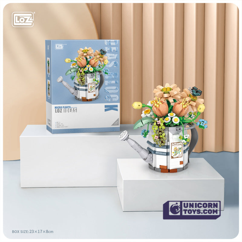 Micro Potted Plant| LOZ 1936 Mini Block Building Set for Ages 6+