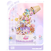 Sweet Fluid Music Box | LOZ1953 Mini Block Building Set for Ages 14+