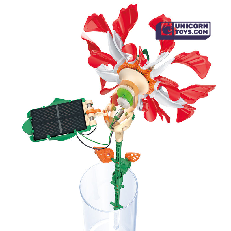 Dancing Bloom (Red) | CIC DIY Solar Powered STEM Kit