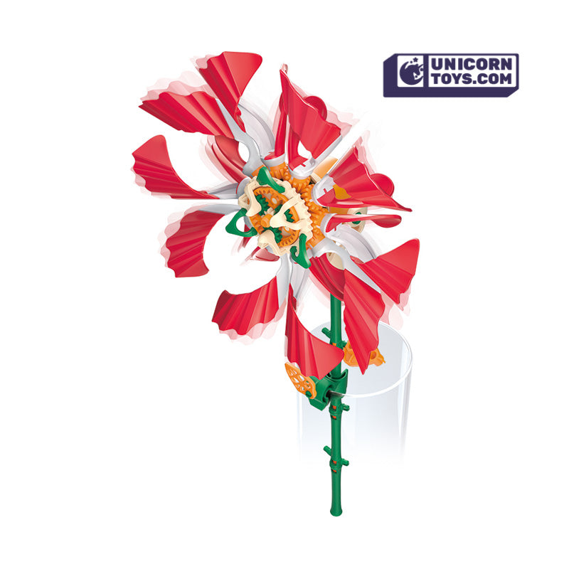 Dancing Bloom (Red) | CIC DIY Solar Powered STEM Kit