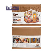 Cozy Kitchen | Robotime DG159 DIY Dollhouse Miniatures Kit