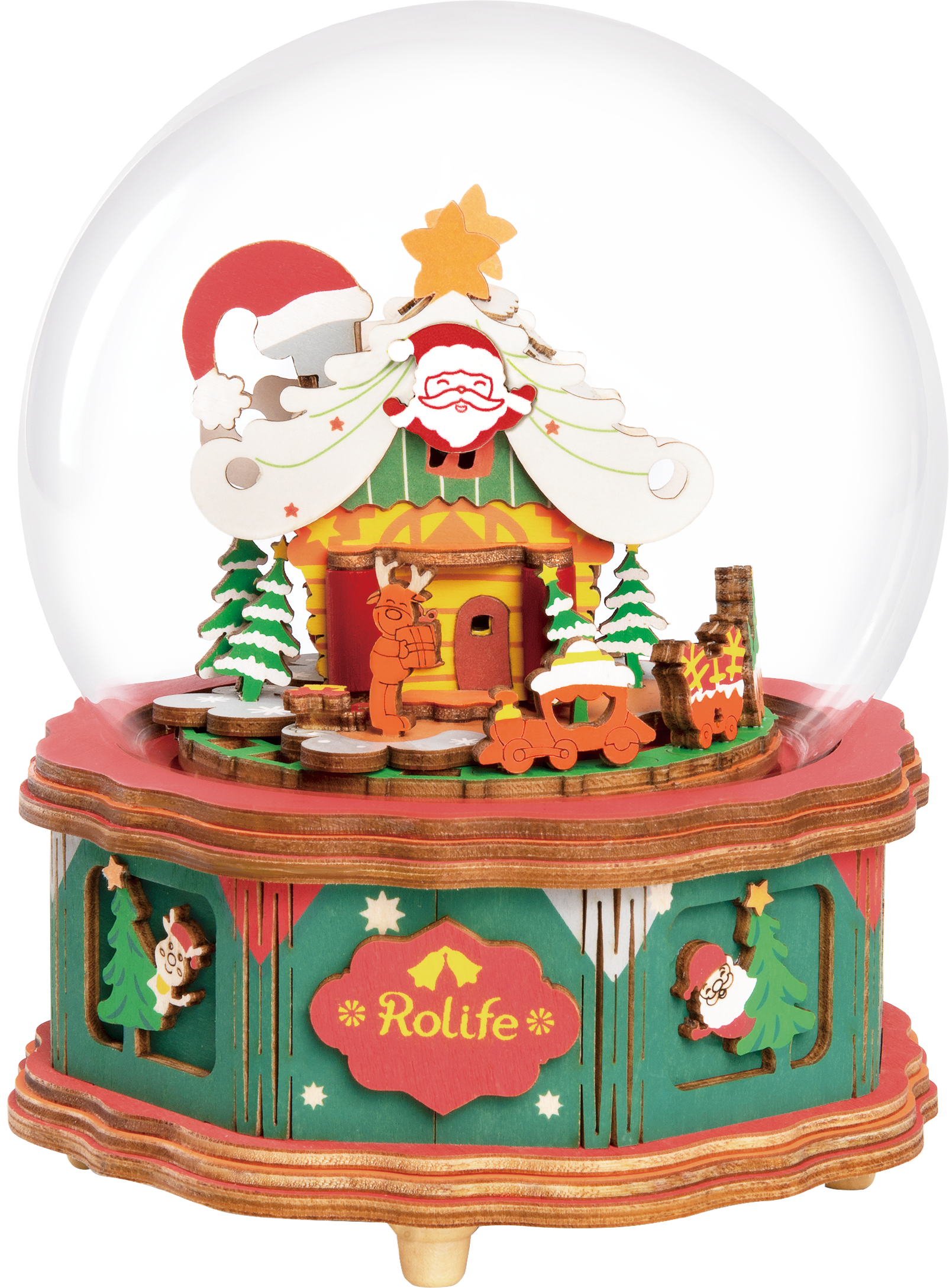 Christmas Town Music Box RAM46