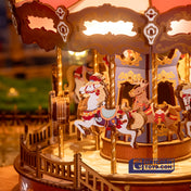 Classic Carousel | Rolife 3D Wooden Puzzle AMC01