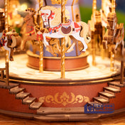 Classic Carousel | Rolife 3D Wooden Puzzle AMC01