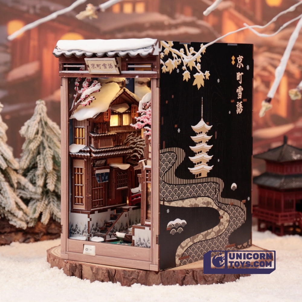 Kyoto Snow Whisper | CuteBee BJAA401 DIY Miniature Book Nook Kit