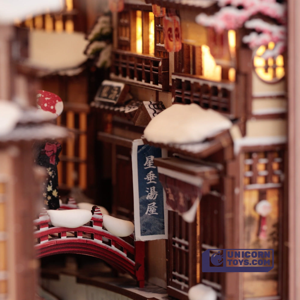 Kyoto Snow Whisper | CuteBee BJAA401 DIY Miniature Book Nook Kit