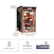 Kyoto Snow Whisper | CuteBee BJAA401 DIY Miniature Book Nook Kit