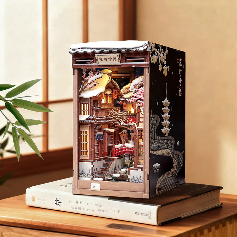 Kyoto Snow Whisper | CuteBee BJAA401 DIY Miniature Book Nook Kit