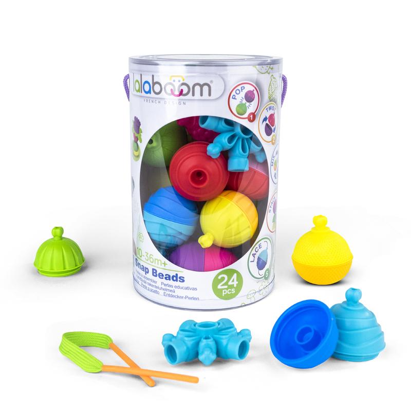 Lalaboom Early-Age Educational Beads BL200 | Evolving Educational Toys for Babies and Children