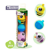 Lalaboom Tube of Educational Beads (Purple Version) BL311 | Evolving Educational Toys for Babies and Children