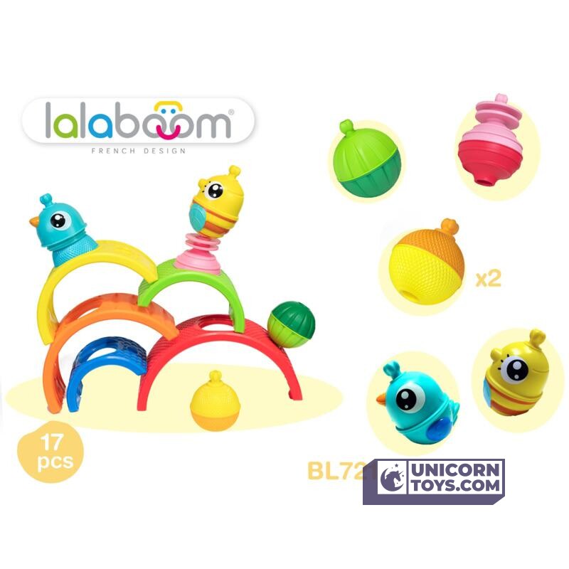 Lalaboom Rainbow Arches and Educational Beads BL721 | Evolving Educational Toys for Babies and Children