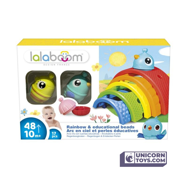 Lalaboom Rainbow Arches and Educational Beads BL721 | Evolving Educational Toys for Babies and Children
