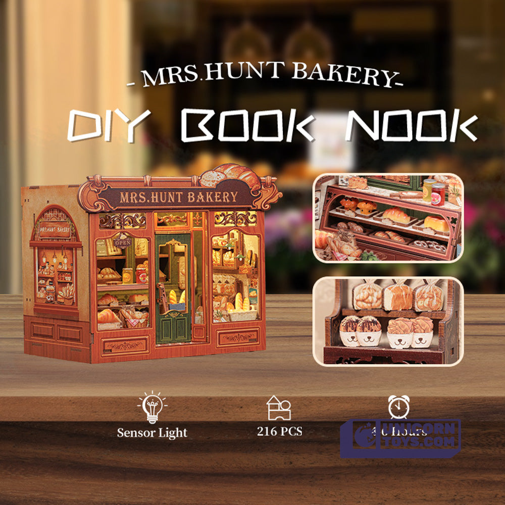 Mrs. Hunt Bakery | CuteBee CWGB401 DIY Miniature House Kit