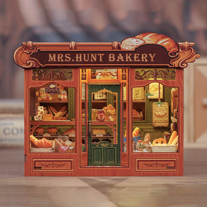 Mrs. Hunt Bakery | CuteBee CWGB401 DIY Miniature House Kit