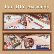 Corner Coffee Shop | CuteBee CWGB402 DIY Miniature House Kit