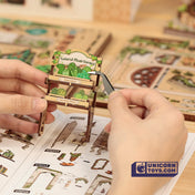 Green Life Bookshop | CuteBee CWGC203 DIY Miniature House Kit