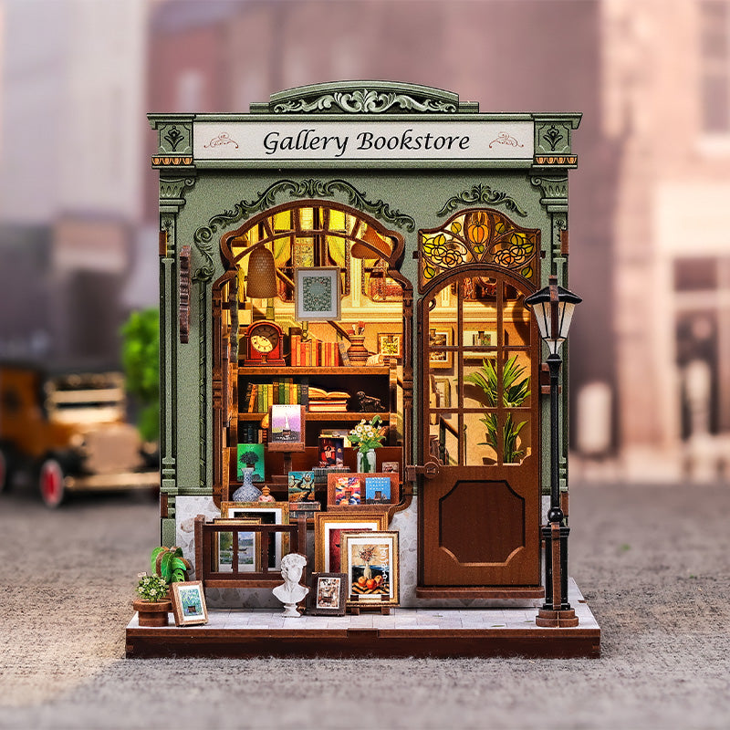 Gallery Bookstore | CuteBee CWGC214 DIY Miniature House Kit