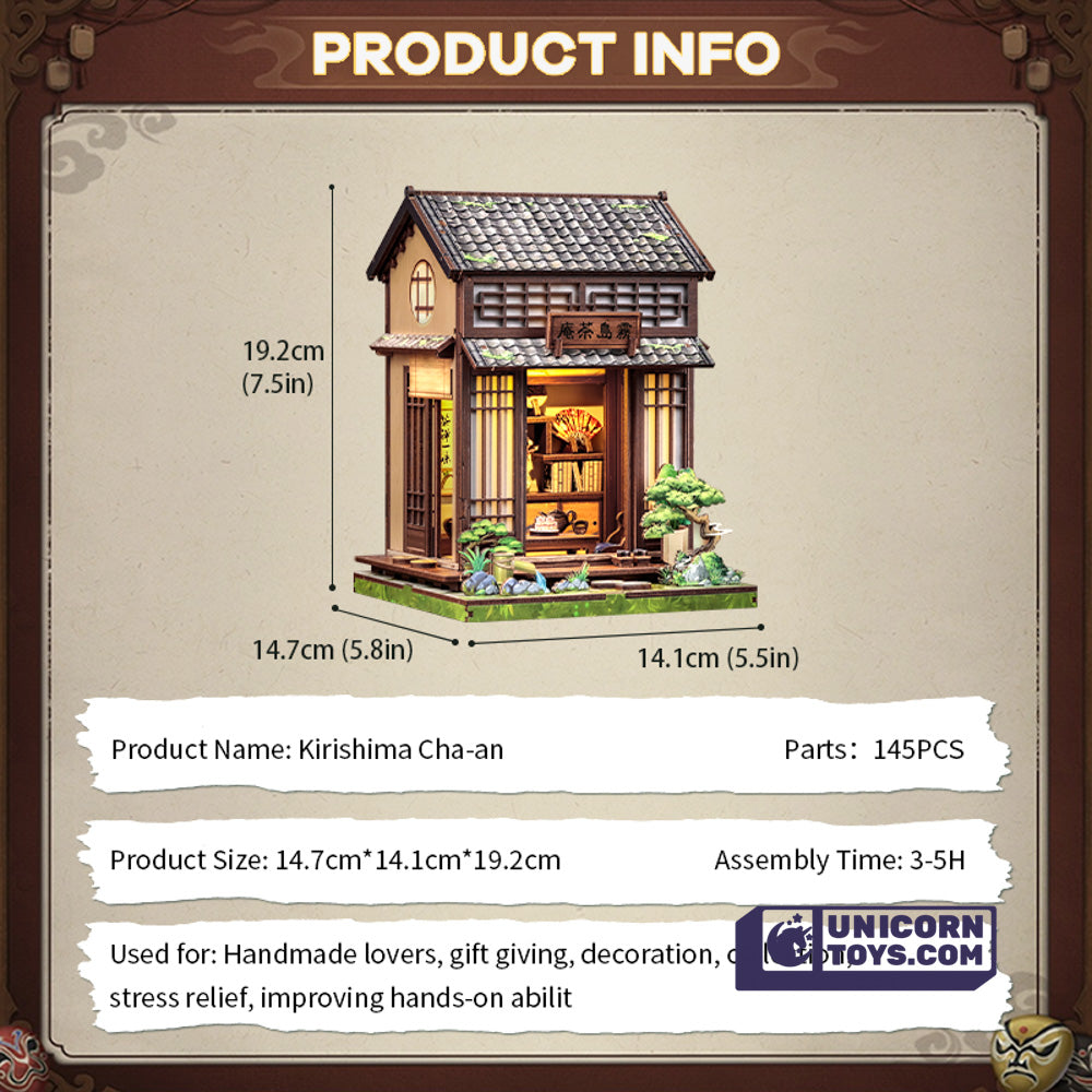 Kirishima Cha-an | CuteBee CWGC219 DIY Miniature House Kit