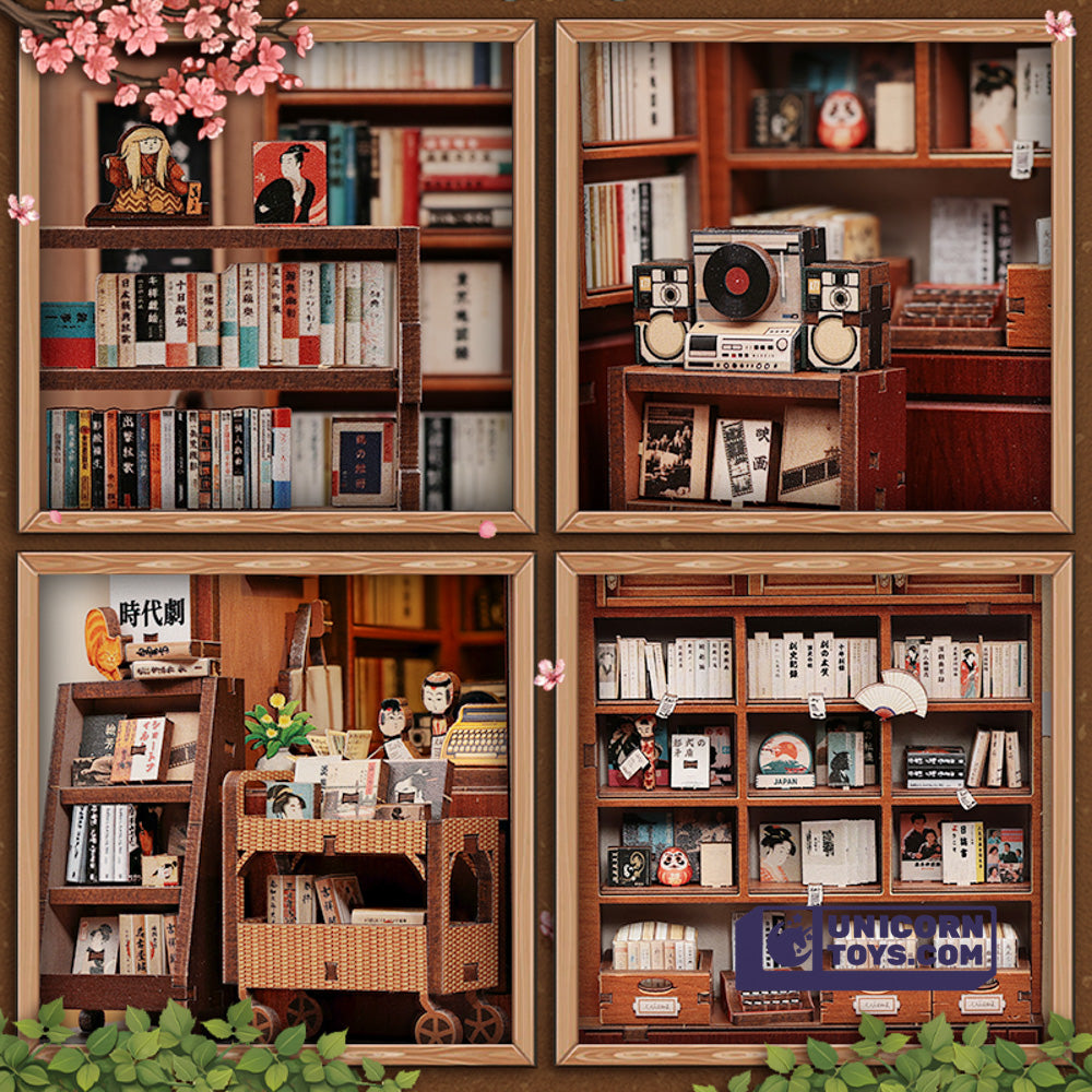 Antique Bookery of Kyoto | CuteBee CWGC220 DIY Miniature House Kit