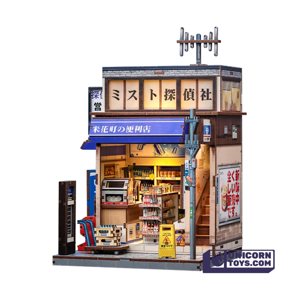 Beika-cho Convenience Store | CuteBee CWGC222 DIY Miniature House Kit