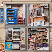 Beika-cho Convenience Store | CuteBee CWGC222 DIY Miniature House Kit