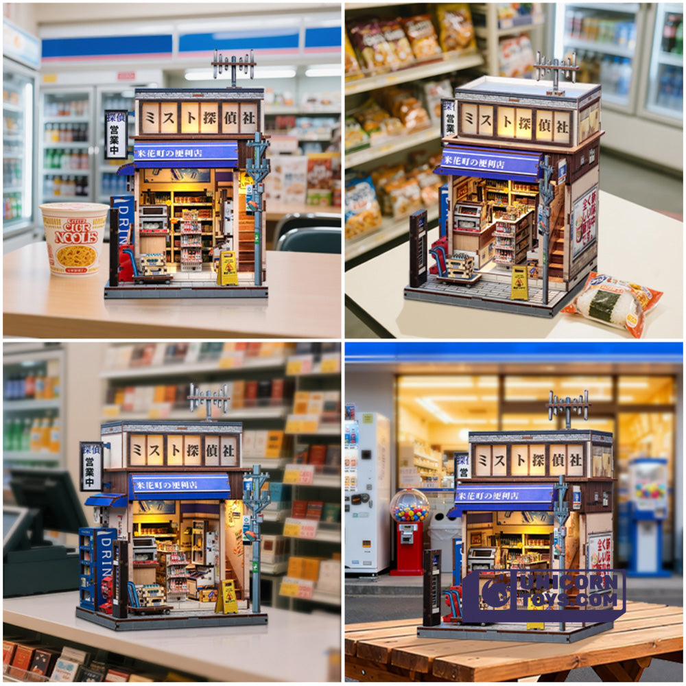 Beika-cho Convenience Store | CuteBee CWGC222 DIY Miniature House Kit