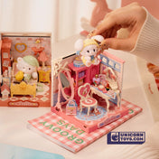 Mousse's Sweet Night | Robotime DA006 DIY Dollhouse Miniatures Kit