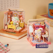 Mousse's Sweet Night | Robotime DA006 DIY Dollhouse Miniatures Kit