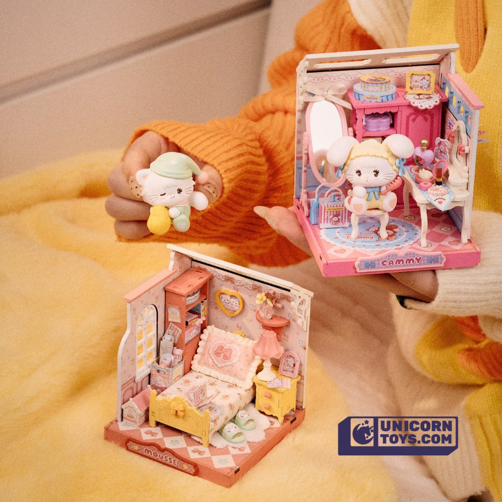 Cammy's Beauty Moment | Robotime DA007 DIY Dollhouse Miniatures Kit