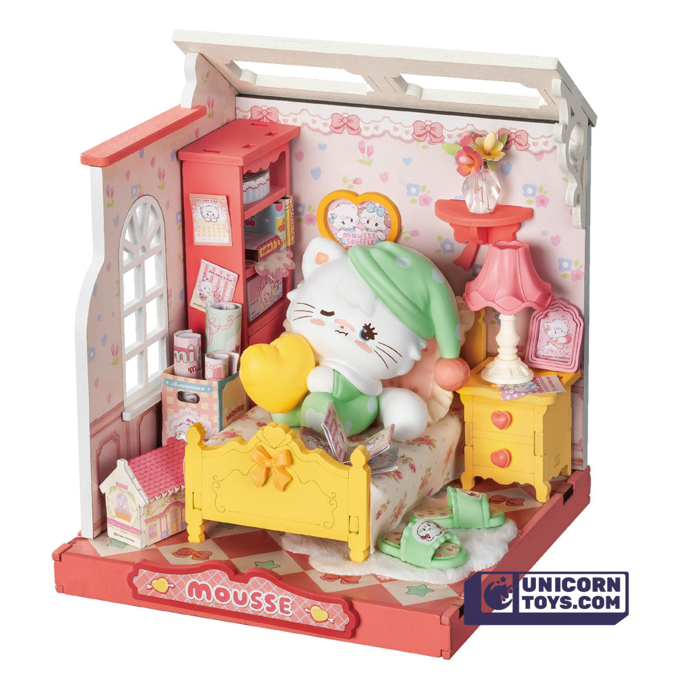 Mousse's Sweet Night | Robotime DA006 DIY Dollhouse Miniatures Kit