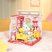 Mousse's Sweet Night | Robotime DA006 DIY Dollhouse Miniatures Kit