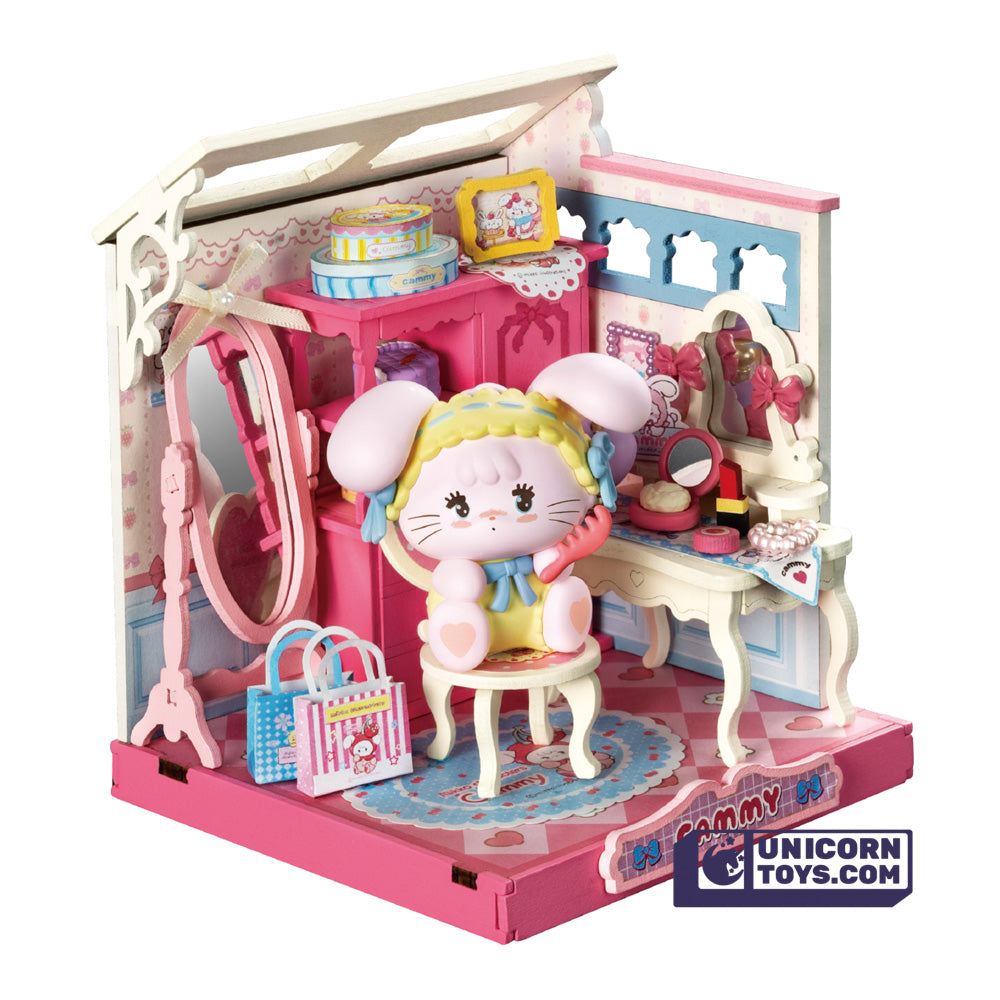 Cammy's Beauty Moment | Robotime DA007 DIY Dollhouse Miniatures Kit