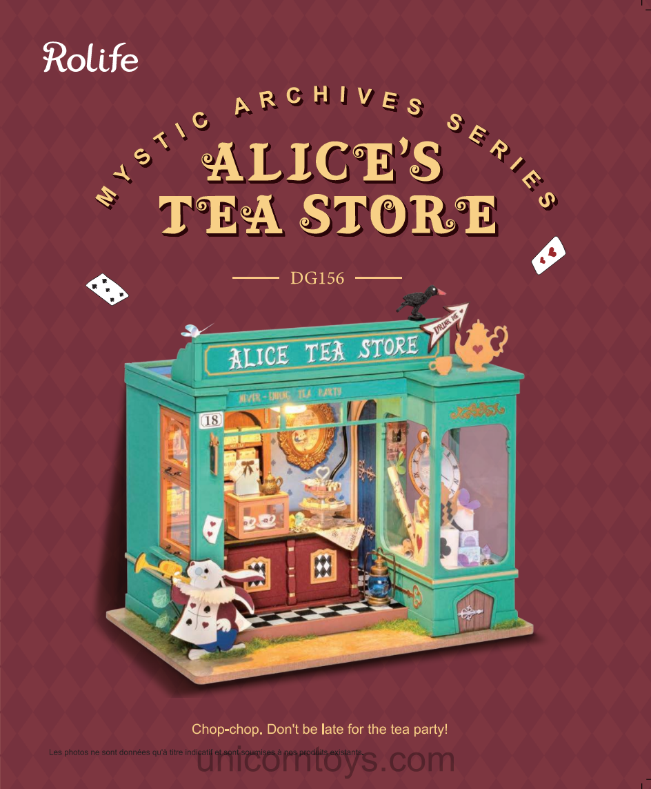 DG156 - Alice Tea's Store Manuel en Français