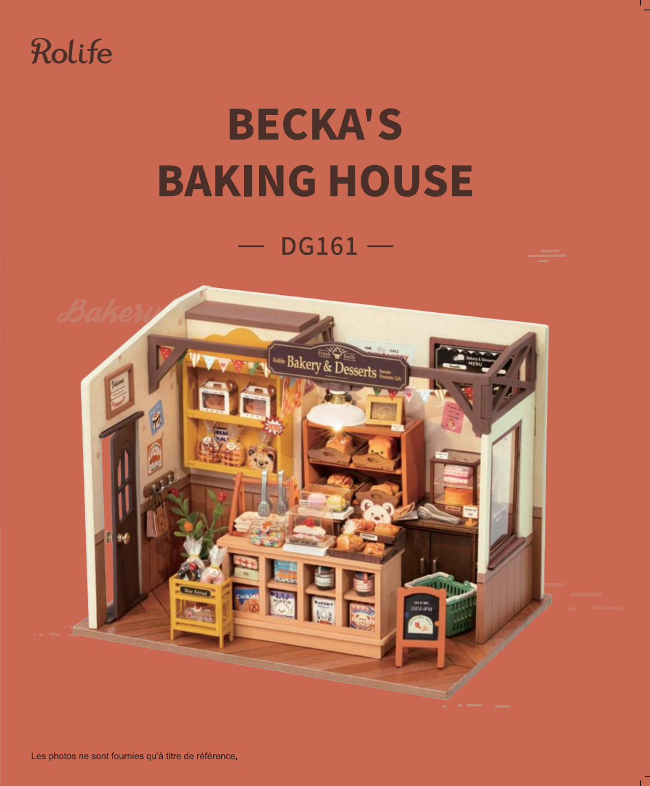 DG161 - Becka's Backing House Manuel en Français