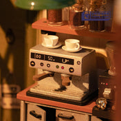 Slow Life Café | Robotime DG162 DIY Dollhouse Miniatures Kit