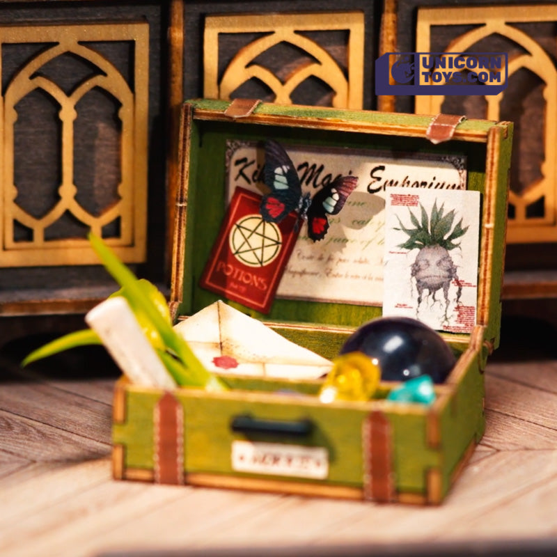 The Magic Study | Robotime DG166 DIY Dollhouse Miniatures Kit