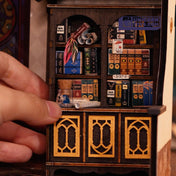 The Magic Study | Robotime DG166 DIY Dollhouse Miniatures Kit
