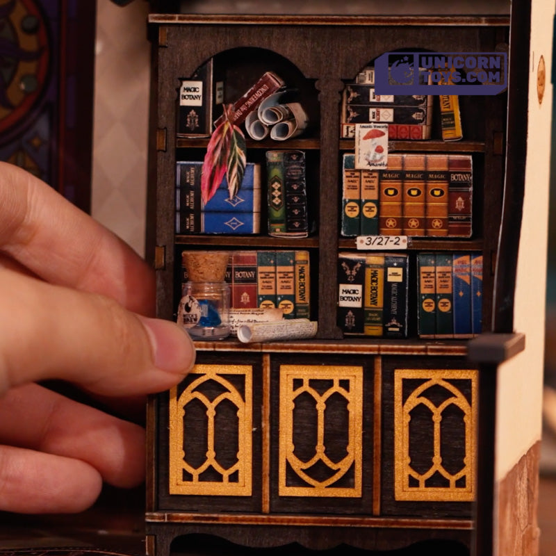 The Magic Study | Robotime DG166 DIY Dollhouse Miniatures Kit