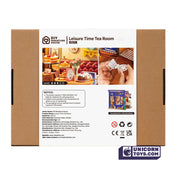 Leisure Time Tea Room | Robotime DG171 DIY Dollhouse Miniatures Kit