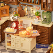 Baking Kitchen | Robotime DG172 DIY Dollhouse Miniatures Kit