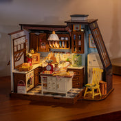 Baking Kitchen | Robotime DG172 DIY Dollhouse Miniatures Kit