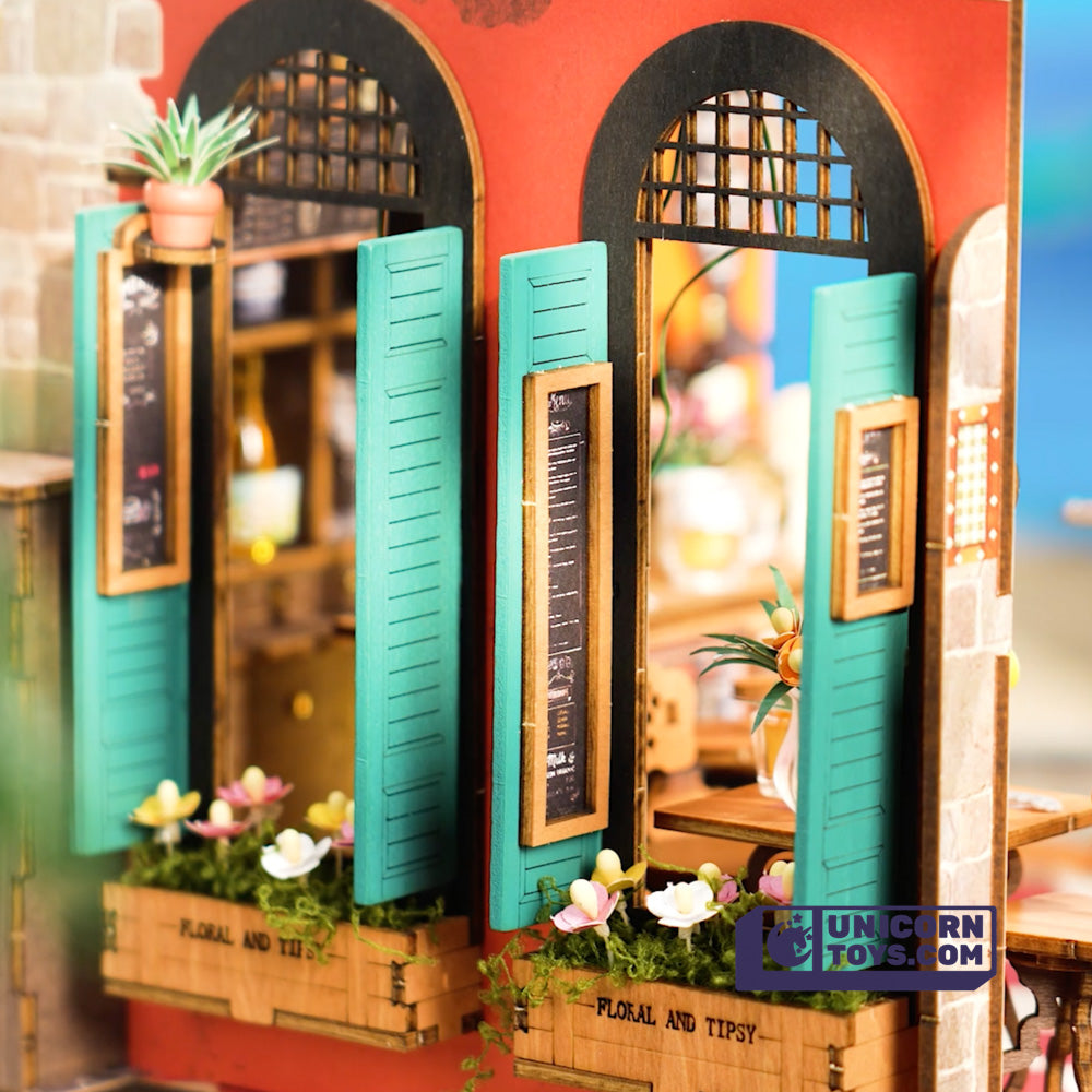 Cheers Bar & Dining | Robotime DG173 DIY Dollhouse Miniatures Kit