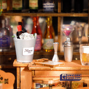 Cheers Bar & Dining | Robotime DG173 DIY Dollhouse Miniatures Kit