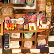 Henry's Chocolate | Robotime DG174 DIY Dollhouse Miniatures Kit